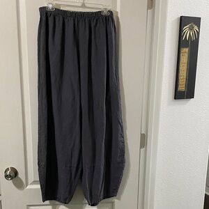 bryn Walker Gray Wide Leg Pants